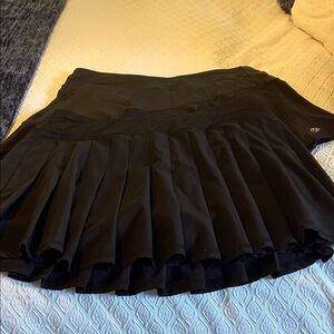Black Pleated Skirt